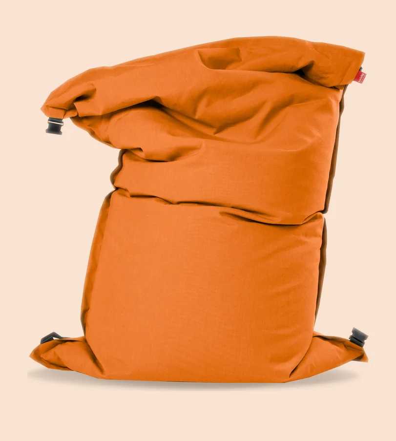The Beanbag in tangerine